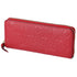 Louis Vuitton Clemence Zippy Wallet Empreinte Monogram Cerise Red Leather